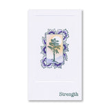 Barbara's Happiness - Floral Panel - Two Way Overlay A5 Square Stamp Set