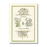 Jazz's Floral Panels & Petite Sentiments A5 Square & A7 Stamp Collection