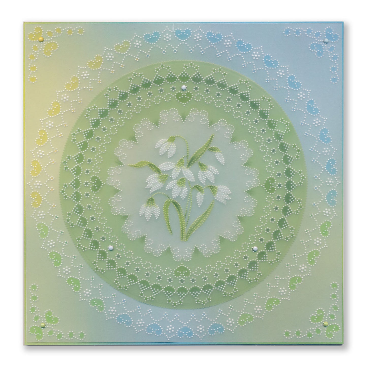 Linda's Layering Frames Set 2 - Countryside A4 Square & A5 Square Groovi Plate Collection