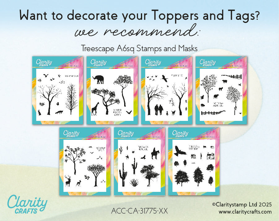 Landscapes by Barbara - Toppers & Tags (28 Pieces)