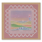 Barbara's SHAC Lighthouse A6 Square Groovi Plate