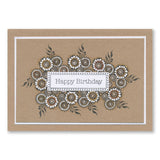 Occasions Sentiments & Patterned Panels A5 Square & A6 Stamp Collection