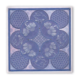 Linda's 123 - DEF Winged Friends A5 Square Groovi Plate Trio