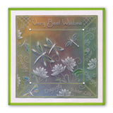 Linda's 123 - DEF Winged Friends A5 Square Groovi Plate Trio
