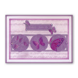 Linda's 123 - DEF Winged Friends A5 Square Groovi Plate Trio