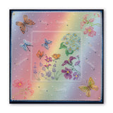 Linda's 123 - DEF Winged Friends A4 Square Groovi Plate Trio