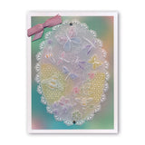 Linda's 123 - DEF Winged Friends A4 Square Groovi Plate Trio