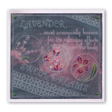 Linda's 123 - DEF Winged Friends A4 Square Groovi Plate Trio
