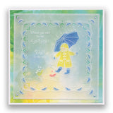 Linda's Children - Spring A5 Square Groovi Plate Pair