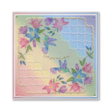 Linda's It's a Wrap! Part 3 - Hummingbird & Magnolia Trifold A4 Groovi Plate