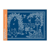 Linda's Rose Arch - In the Garden A5 Groovi Plate
