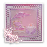 Linda's Wicker Chairs - In the Garden A5 Groovi Plate