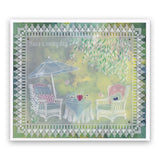 Linda's Wicker Chairs - In the Garden A5 Groovi Plate