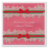 Linda's Peace, Joy & Hope - Christmas Treasures  (Set 1) A5 Square Groovi Plate