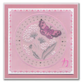 Barbara's SHAC Love - Japanese Flowers & Butterflies A5 Square Groovi Plate