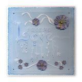 Linda's Love Dangles A5 Groovi Plate