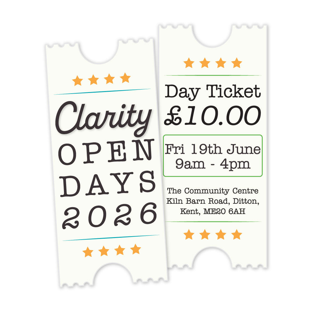 Clarity Open Day in Ditton (Nr Maidstone, Kent) - Friday 19th June 2026