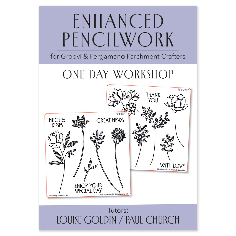 Online Workshop - Enhanced Pencilwork for Groovi & Pergamano Parchment Crafters