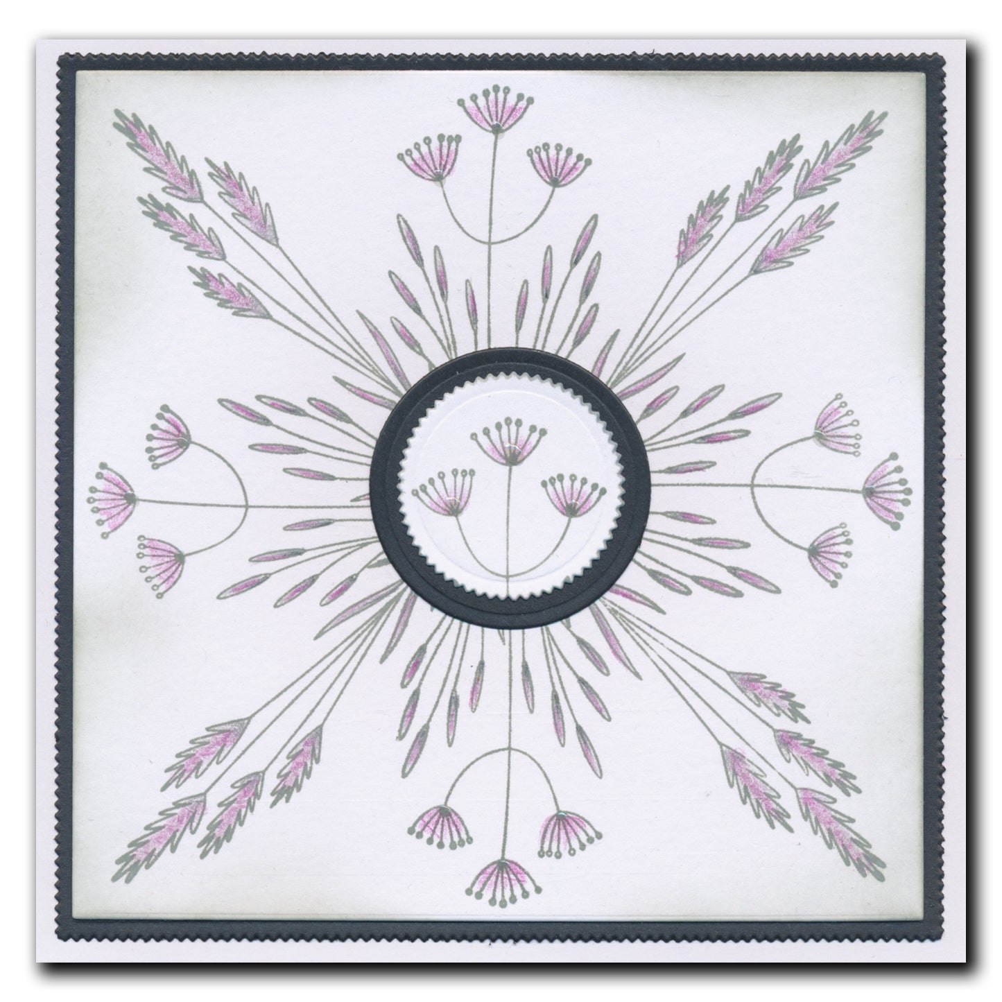 Meadow Grasses A5 Square Stamp Set