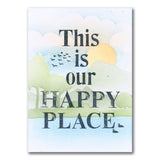 Set 3 - Quotes - Our Happy Place - Printed Postcards