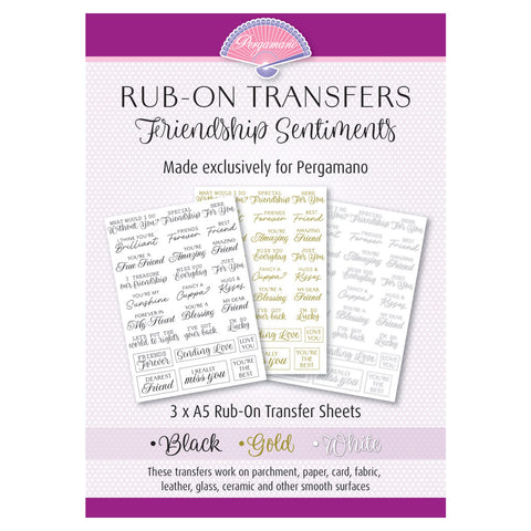 Rub-On Transfers - Friendship Sentiments