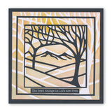 Panoramic Aperture 7" x 7" Stencil Collection