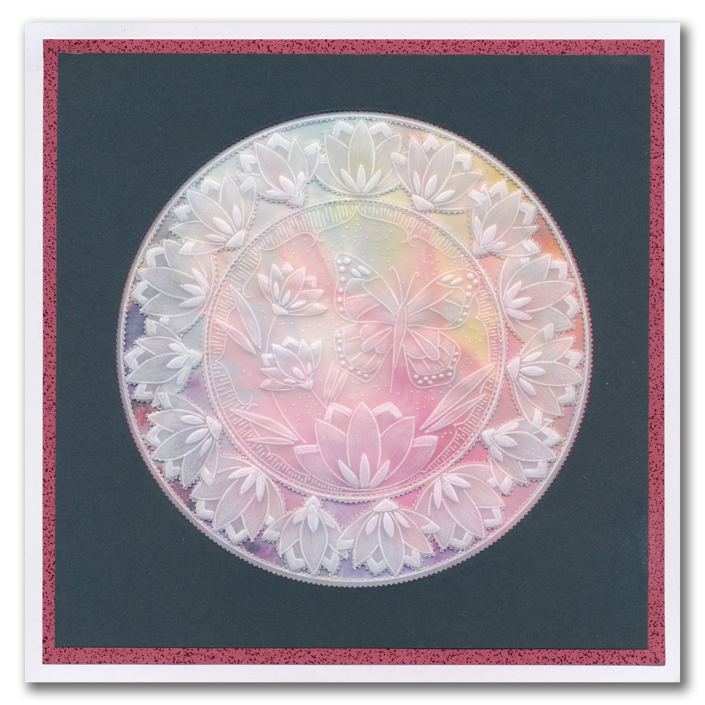 Barbara's SHAC Japanese Flowers & Butterflies Complete Groovi Plate Collection