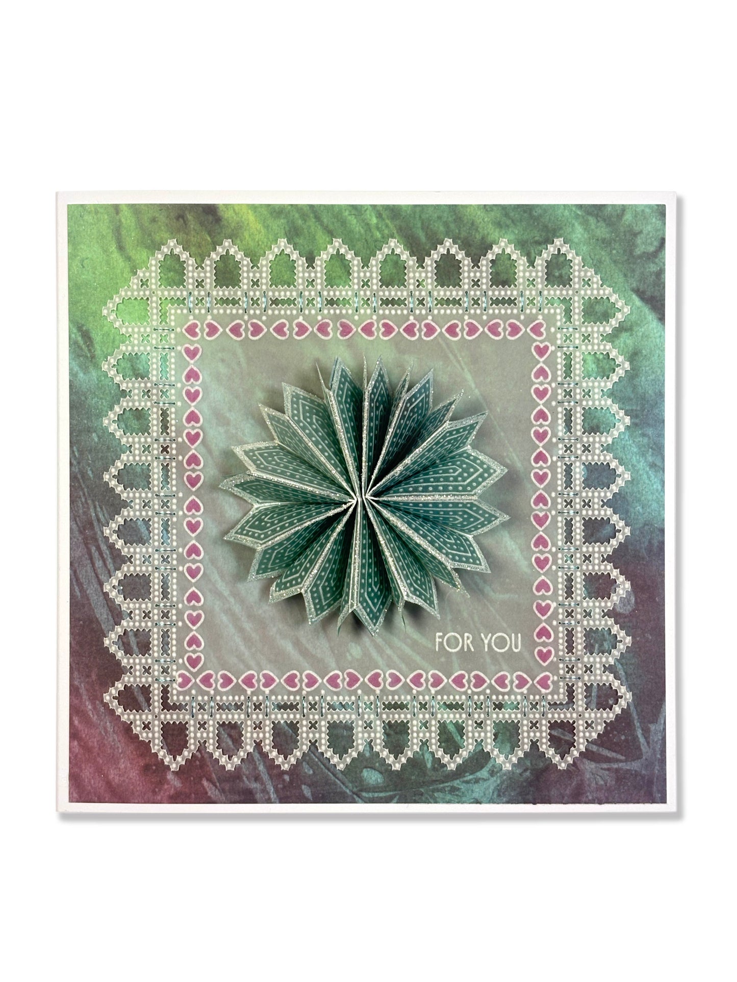 Pom Poms Tem-Plate A5 Groovi Plate with Instructions