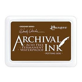 Archival Ink Pad Potting Soil Claritystamp