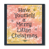 Set 4 - Quotes - Merry Little Christmas - Printed Postcards