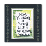 Set 4 - Quotes - Merry Little Christmas - Printed Postcards
