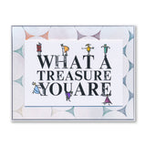 Set 8 - Quotes - You Are Brilliant - A5 Square Stamp & Postcards Duo
