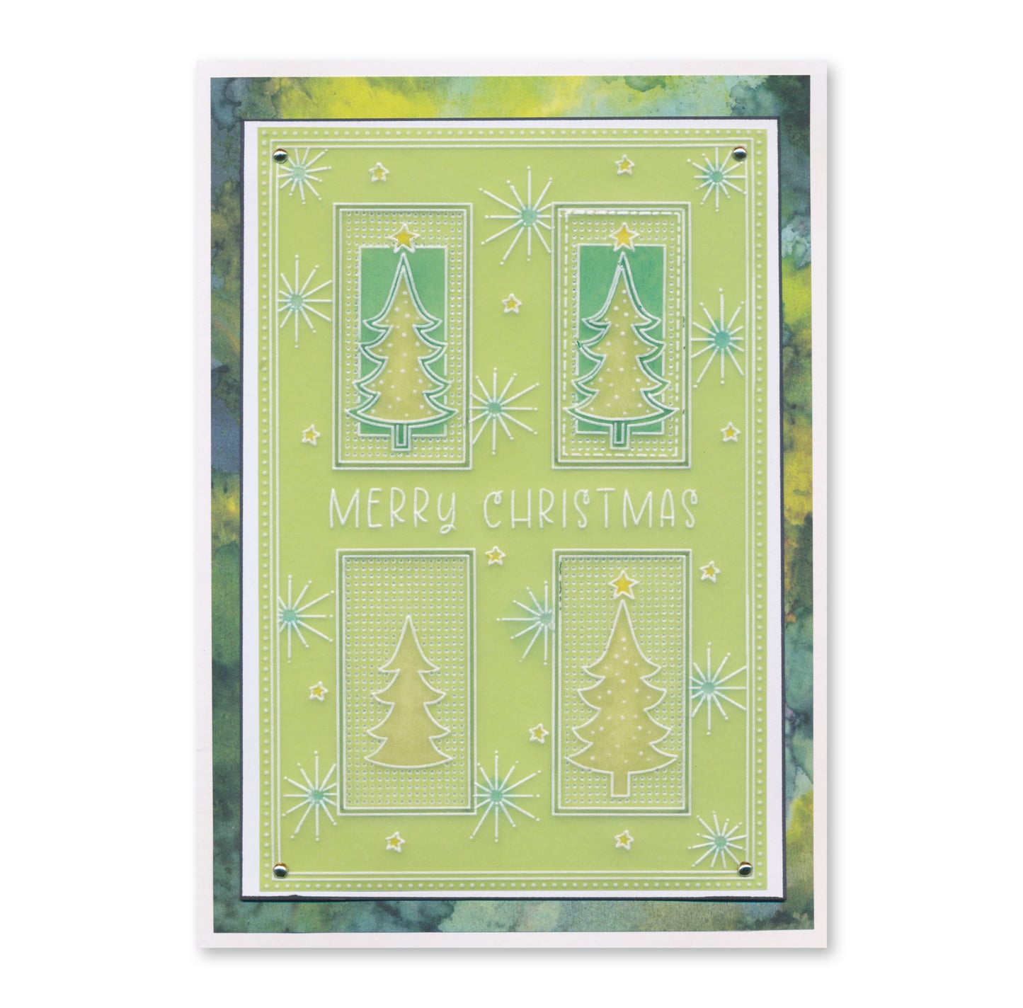 Jazz's Merry Christmas Toppers & Tags A4 Square Groovi Plate