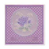 Jayne's Rose & Lattice A5 & A5 Square Groovi Plate Collection