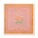 Jayne's Rose & Lattice A5 & A5 Square Groovi Plate Collection