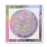 Jayne's Rose & Lattice A5 & A5 Square Groovi Plate Collection