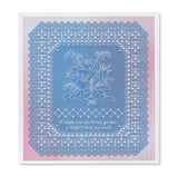 Jayne's Rose & Lattice A5 & A5 Square Groovi Plate Collection