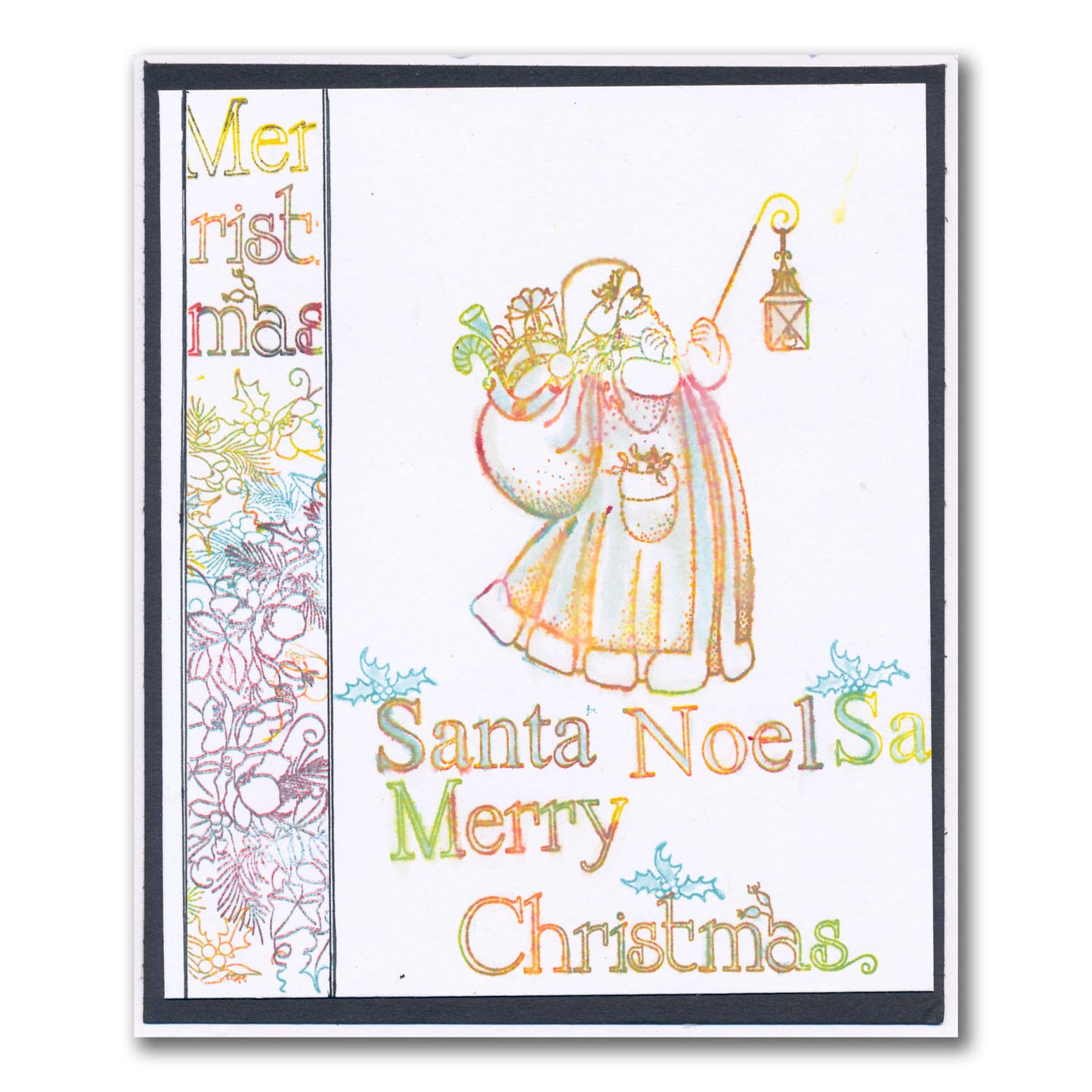 Linda's Father Christmas - Christmas Compendium A6 Stamp Set