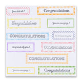 Occasions Sentiments & Patterned Panels A5 Square & A6 Stamp Collection