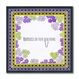 Jazz's Floral Panels & Petite Sentiments A5 Square & A7 Stamp Collection