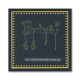 Linda's Bijou Birthday Dangles A6 Stamp Set