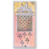 Jazz's Floral Panels & Petite Sentiments A5 Square & A7 Stamp Collection