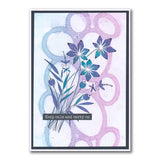 Barbara's Star Flower Spray A5 & A6 Stamp & Stencil Collection