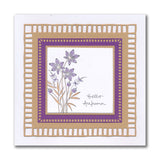 Barbara's Star Flower Spray A5 & A6 Stamp & Stencil Collection