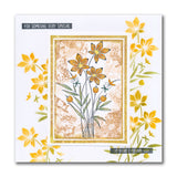 Barbara's Star Flower Spray A5 & A6 Stamp & Stencil Collection