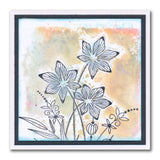 Barbara's Star Flower Spray A5 & A6 Stamp & Stencil Collection