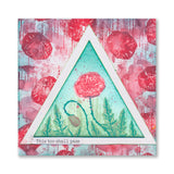 Linocut Floral - Poppies A5 Stamp Set