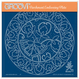 Barbara's SHAC Beauty - Japanese Flowers & Butterflies A5 Square Groovi Plate