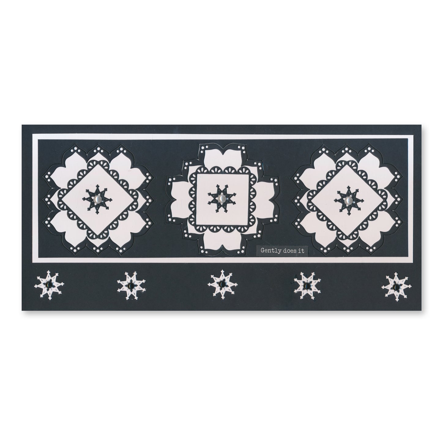 Mini Mandala Squares Set 2 Clarity Fresh Cut Die