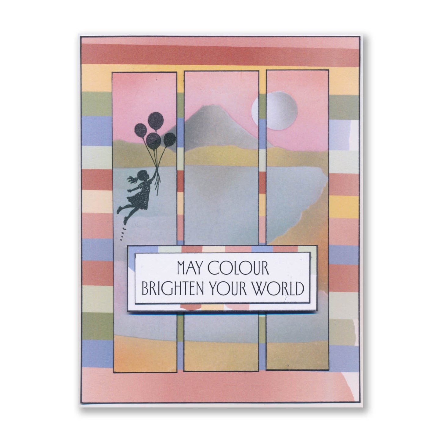 Wee Friends & Family Silhouettes A5 Stamp Collection with Waterside Toppers & Tags